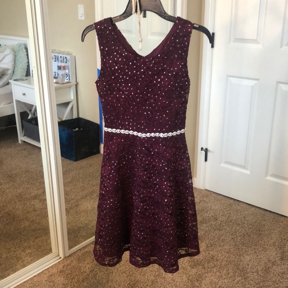 Speechless, size 12, purple!!